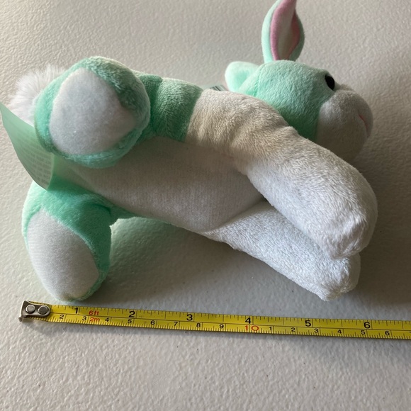 Plush Stuffed Toy Cuddly Cousins Hopping Bunny 7” Long - Picture 9 of 9